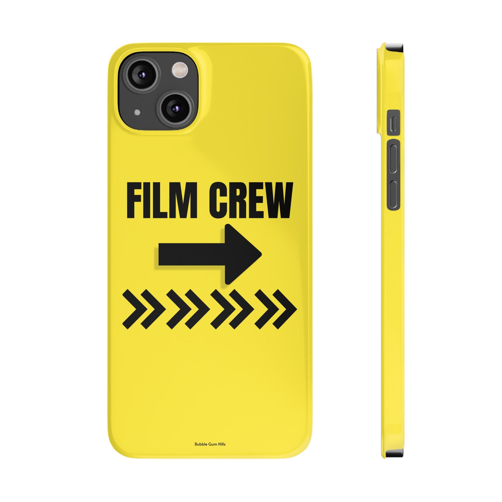 Hollywood Film & TV Production Film Crew Directional Sign- Mobile Phone Case