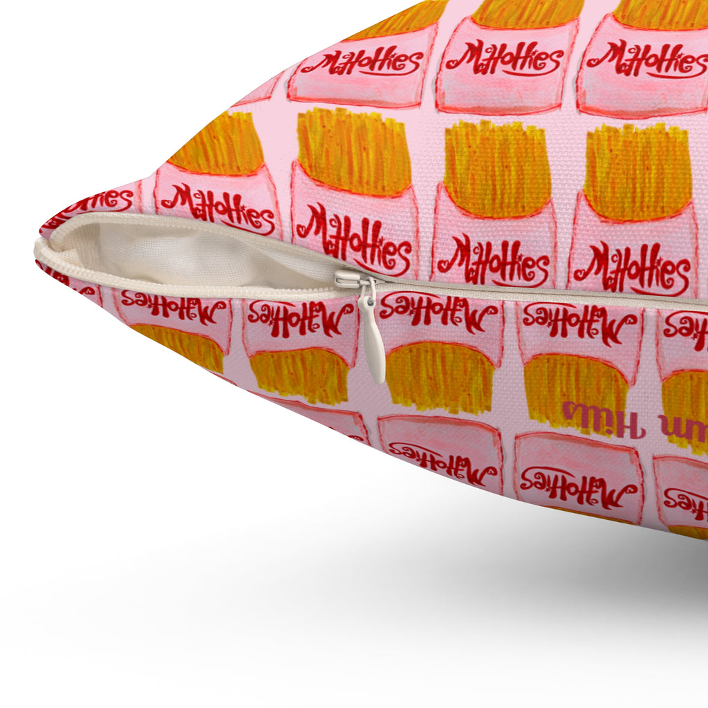 McHotties Big Burger Decorative Throw Pillow