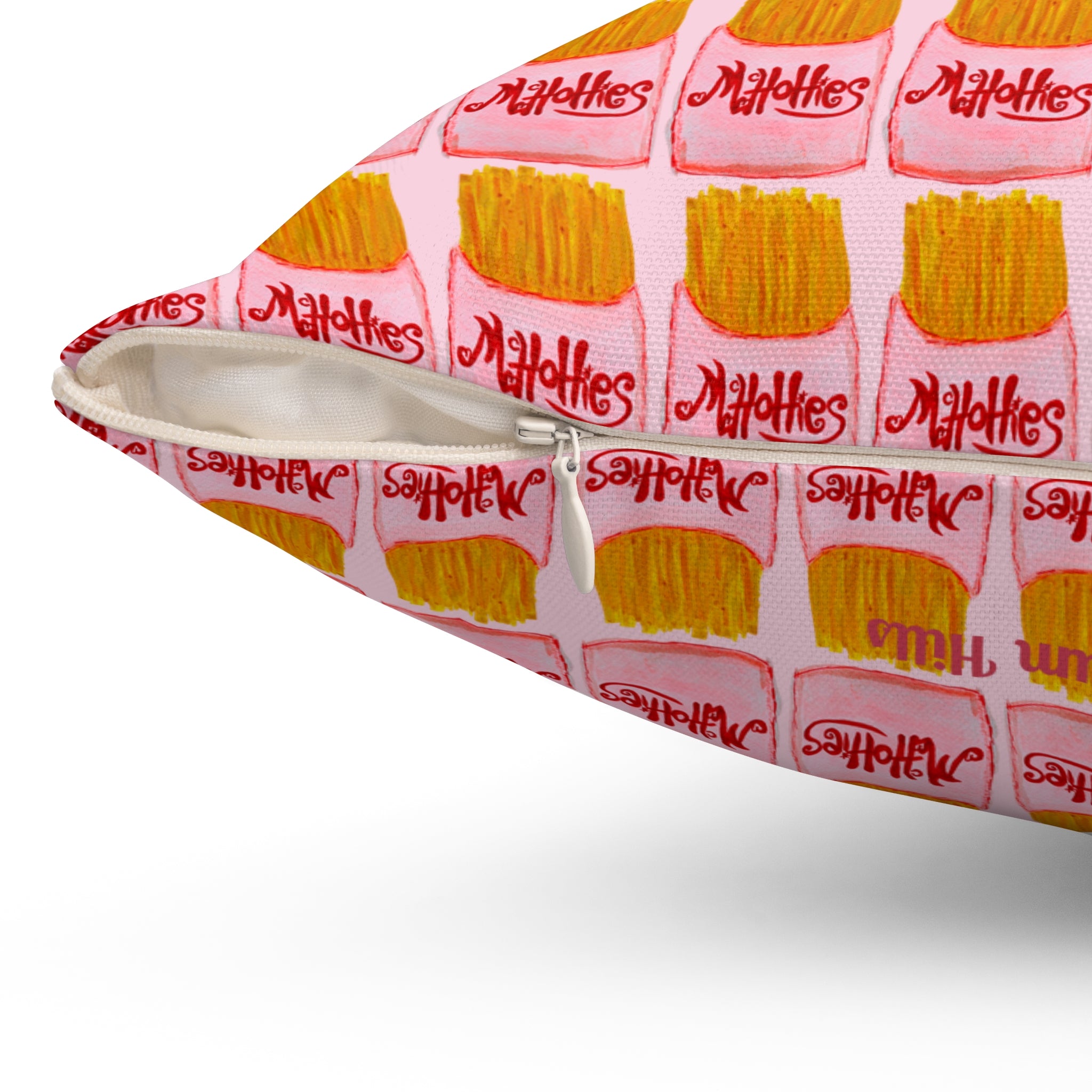 McHotties Big Burger Decorative Throw Pillow