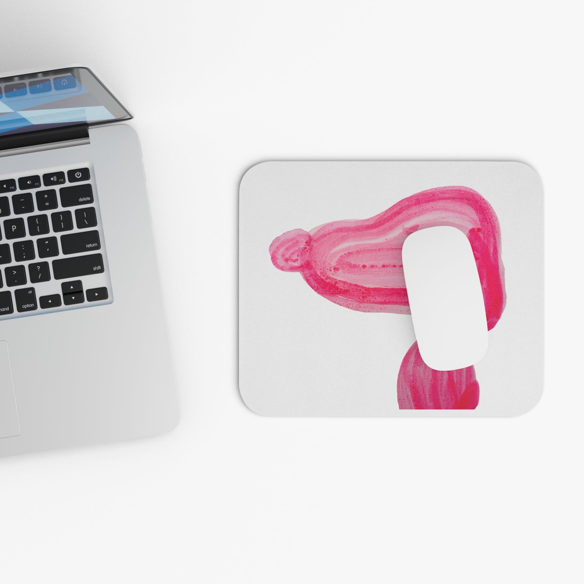 Pink Pup – Playful Computer Mousepad