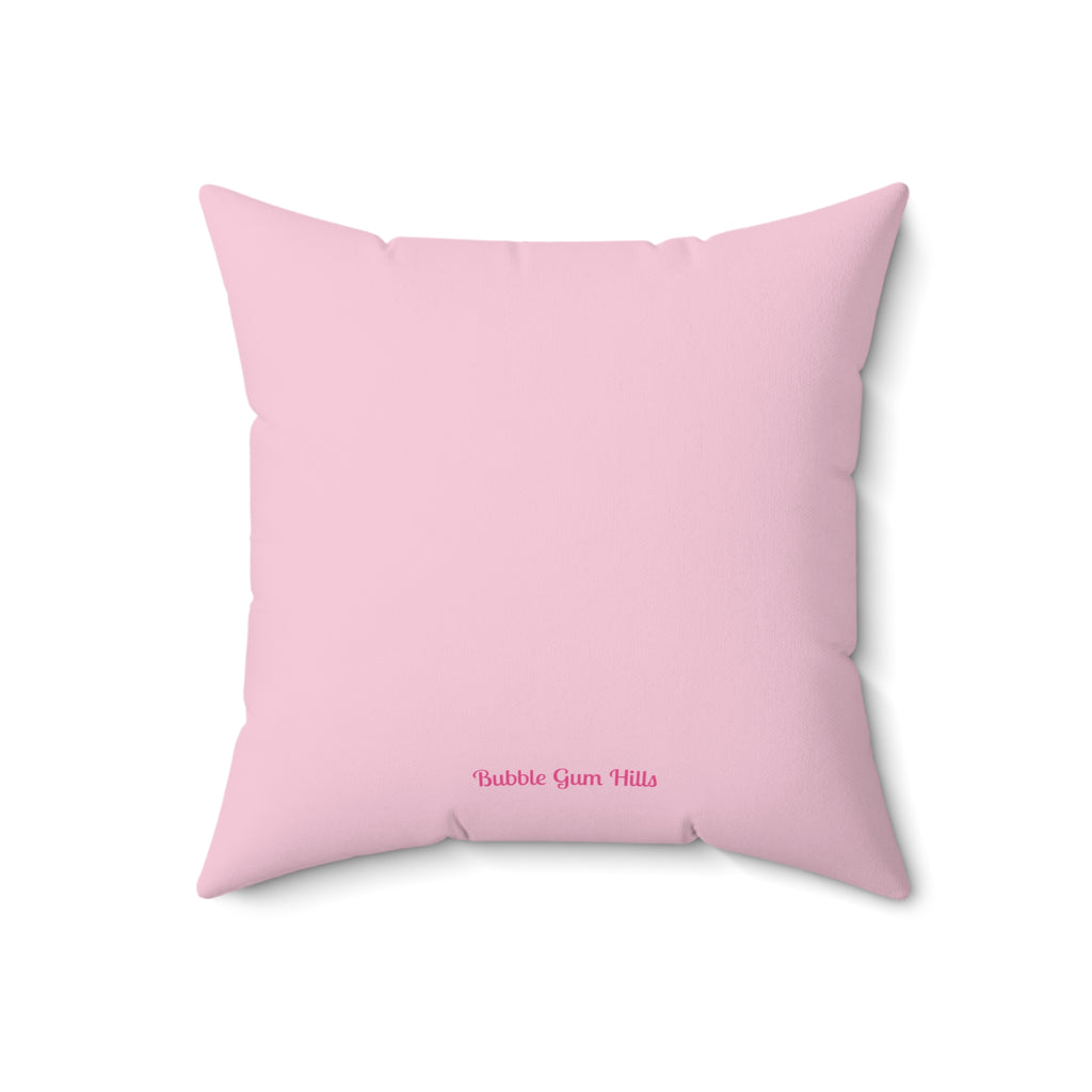 Pet Chihuahua Square Throw Pillow — Pink Dopamine Novelty Decor- Dog / Chihuahua Lovers
