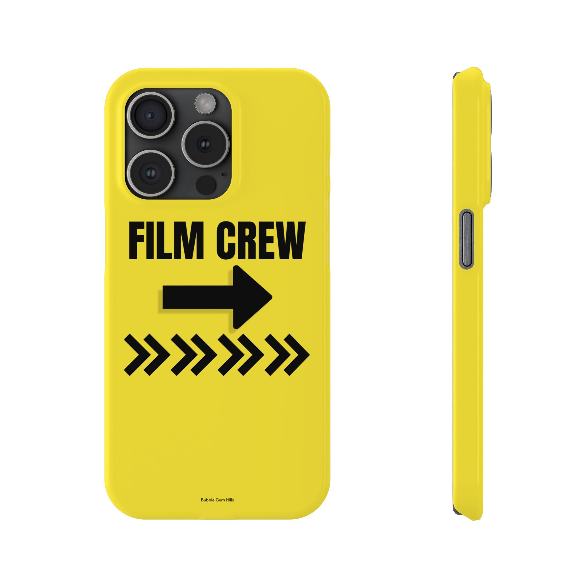 Hollywood Film & TV Production Film Crew Directional Sign- Mobile Phone Case