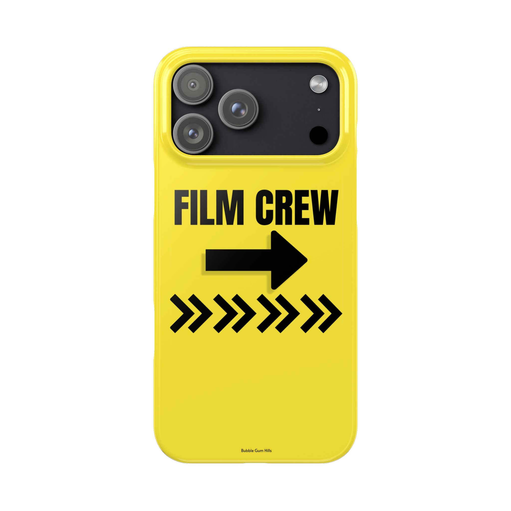 Hollywood Film & TV Production Film Crew Directional Sign- Mobile Phone Case