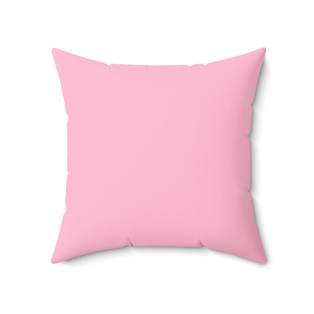 "Main Character" Novelty Dopamine Decor Square Throw Pillow- Pink & Red Starburst Super Vibes Gift