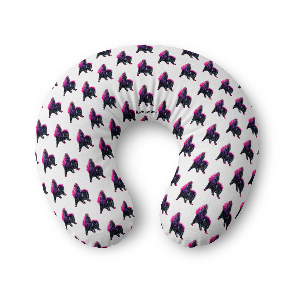 Punk Skunk Pink Nursing Pillow Cover