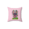 Pet Chihuahua Square Throw Pillow — Pink Dopamine Novelty Decor- Dog / Chihuahua Lovers