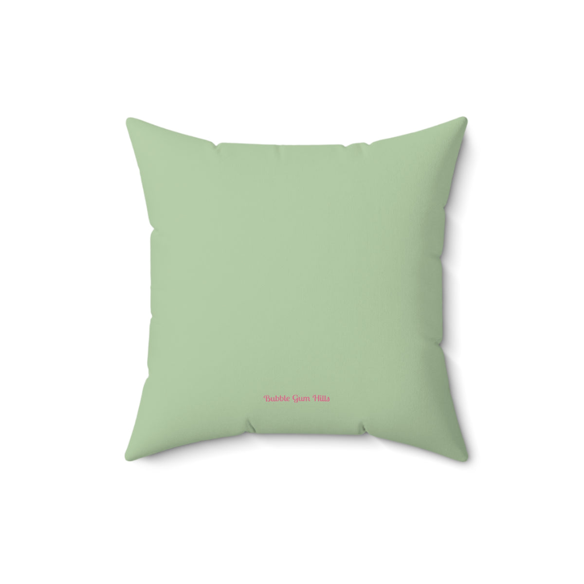 Tiny Dogs Walking Pattern Square Throw Pillow- Novelty Dopamine Pillow for Dog Lovers