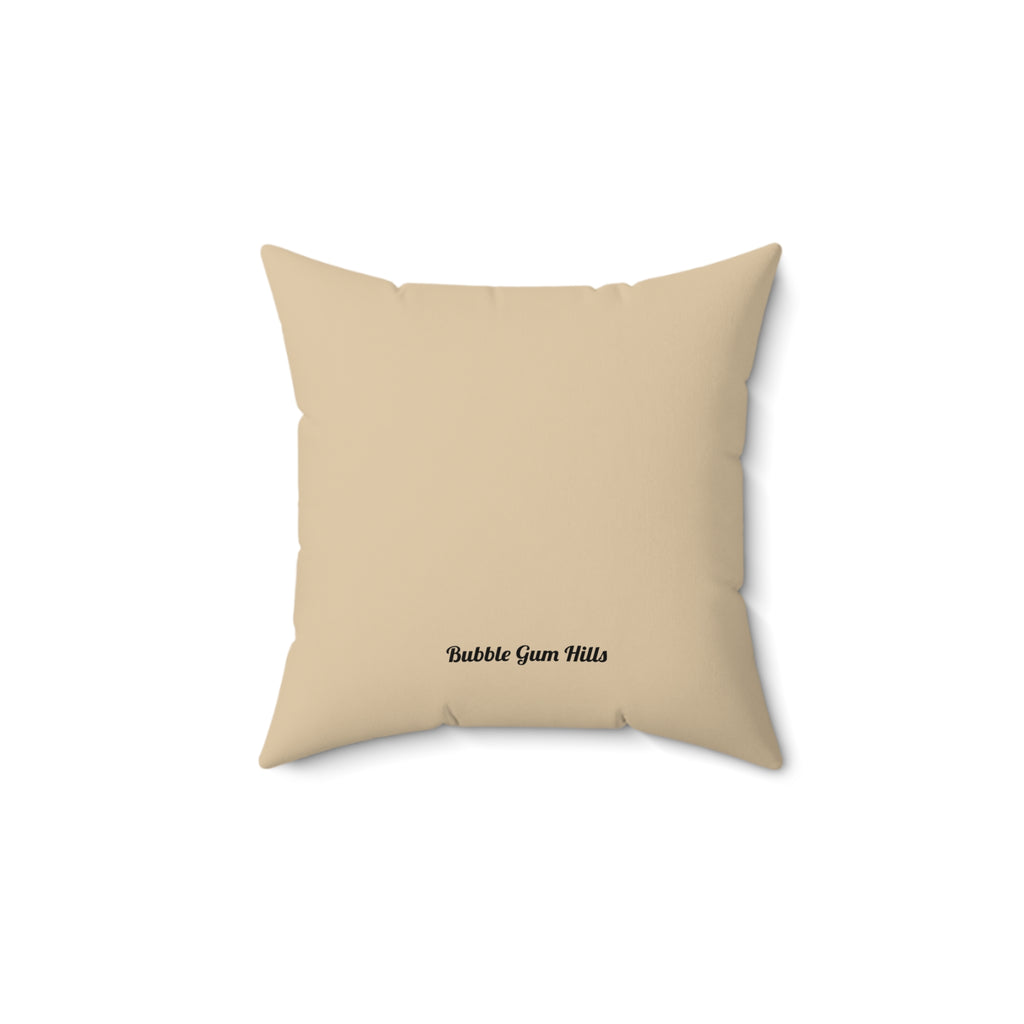 Brown French Bulldog Sleeping - Throw Pillow