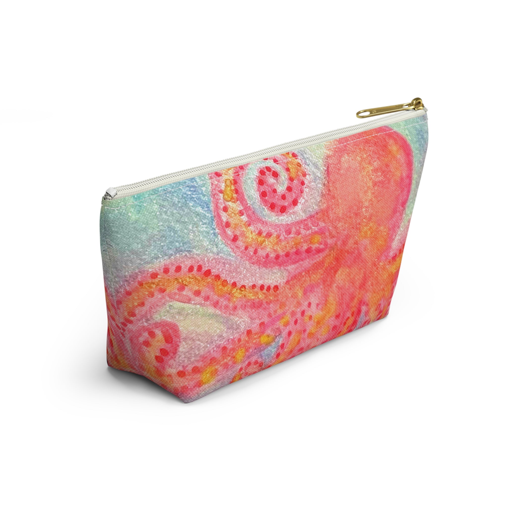 Cute Octopus Makeup Accessories Bag Pouch Day Travel Small Large