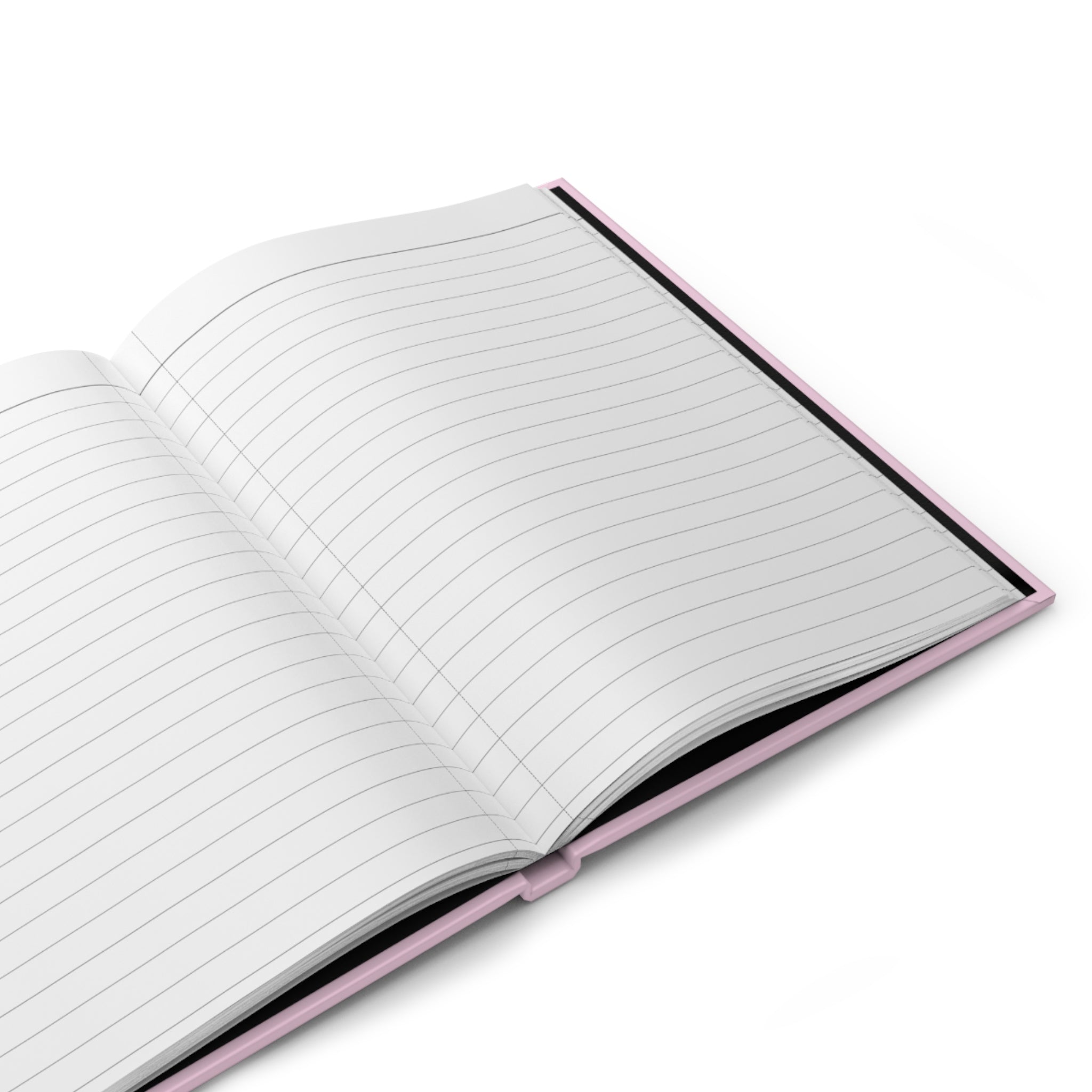 Pink 'Fry Me to the Moon' Hardcover Journal — Cute French Fry Notebook