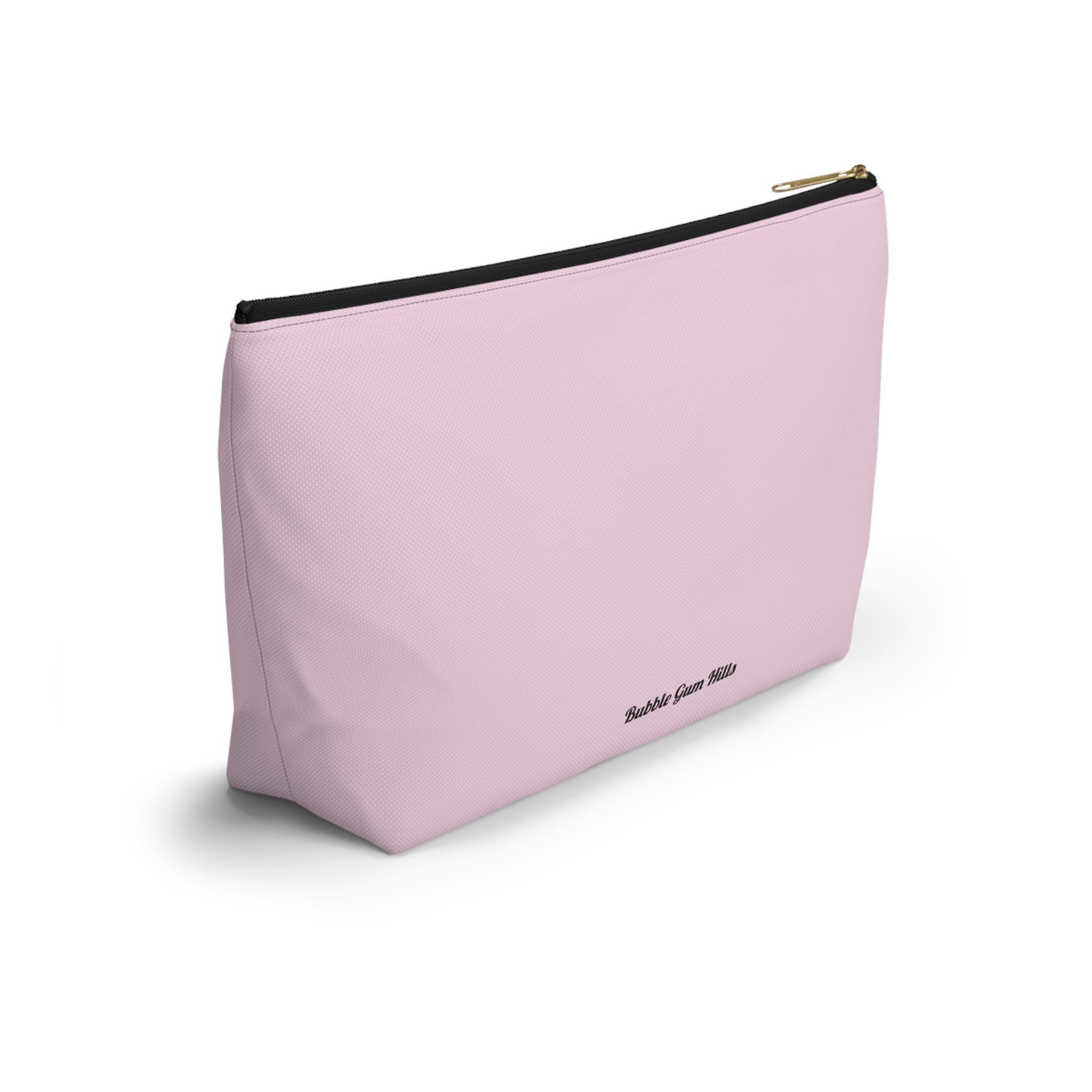 Pink Girl Gang Accessory Pouch — 'Bubble Gum Hills' T-Bottom Makeup Bag