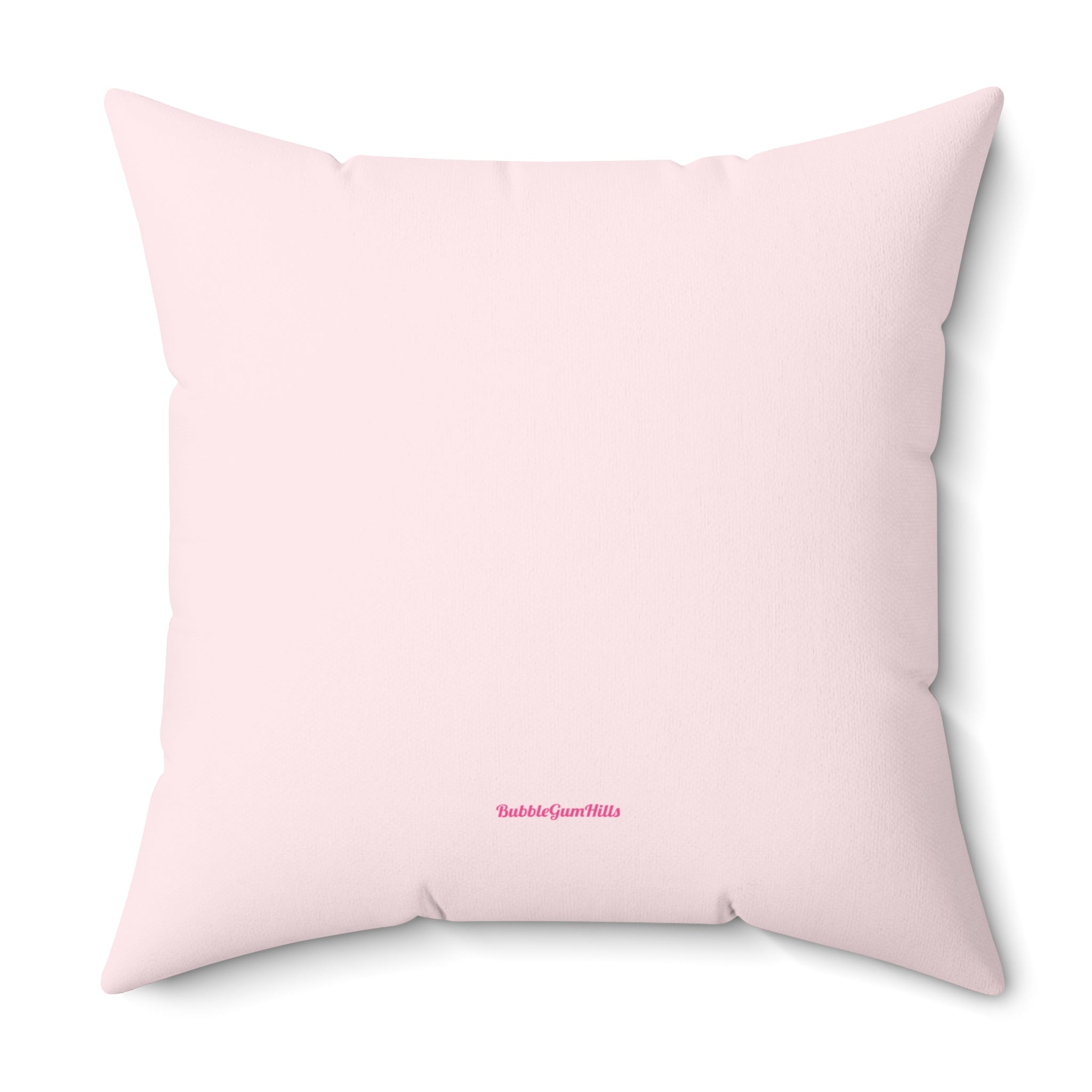 Pink Vintage Surfer Punch Buggy Van Decorative Pillow — Retro Camper