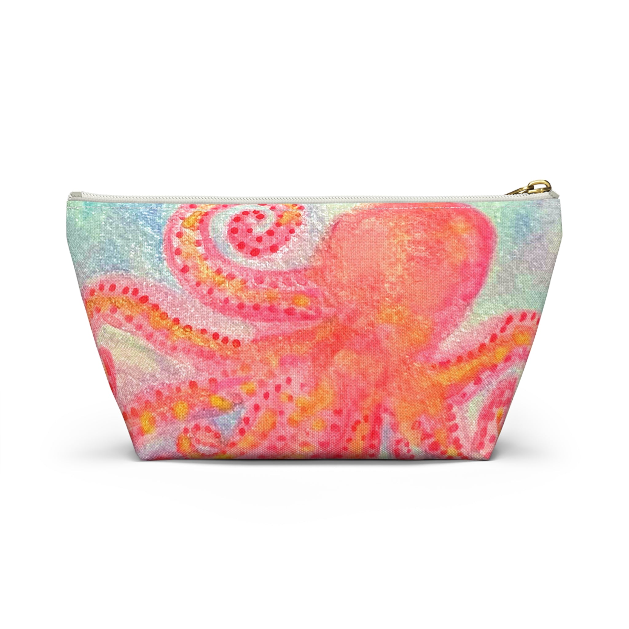 Cute Octopus Makeup Accessories Bag Pouch Day Travel Small Large