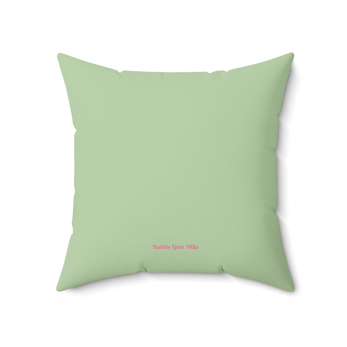 Tiny Dogs Walking Pattern Square Throw Pillow- Novelty Dopamine Pillow for Dog Lovers