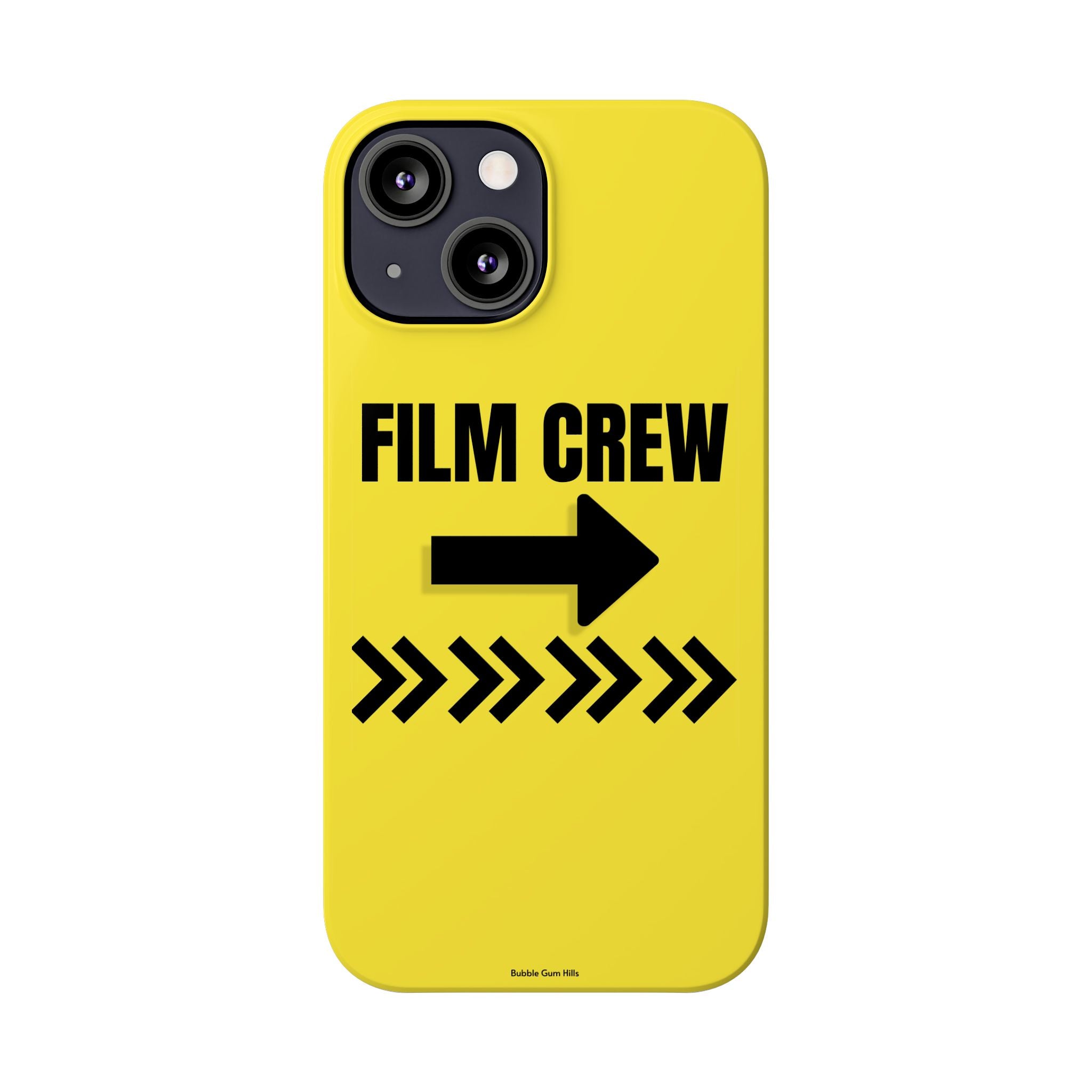 Hollywood Film & TV Production Film Crew Directional Sign- Mobile Phone Case