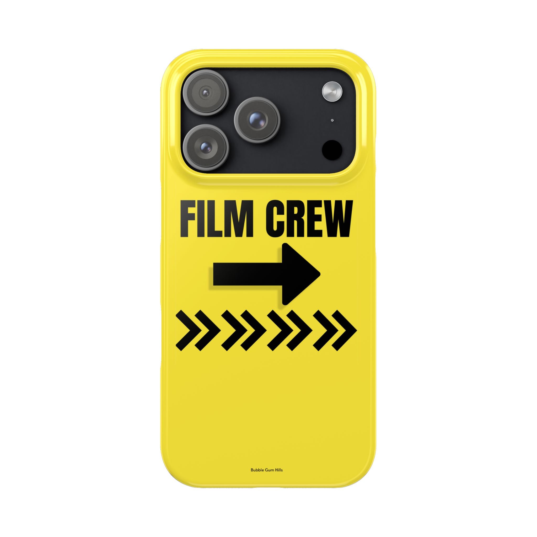 Hollywood Film & TV Production Film Crew Directional Sign- Mobile Phone Case