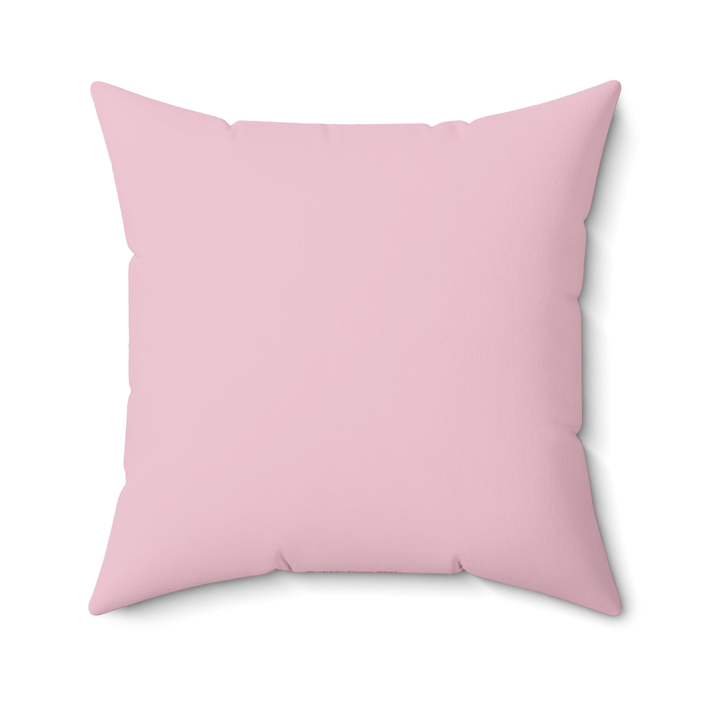 Pink Bubble Gum Pop Art Puppy Dog Square Decorative Throw Pillow -  Dopamine Decorative Pillow for Dog Lovers