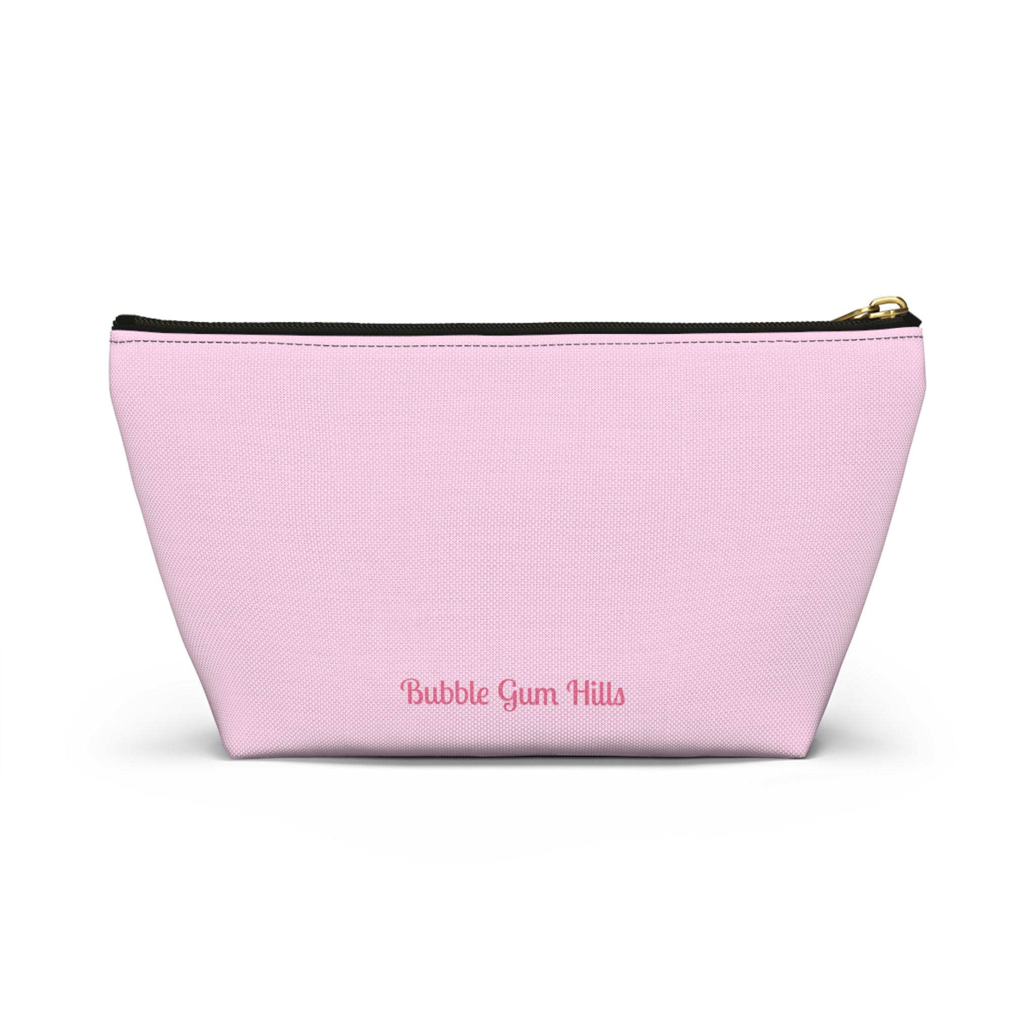 Cute Chocolate Brown French Bulldog Accessories Makeup Pouch Zipper Bag Day or Travel Small & Large