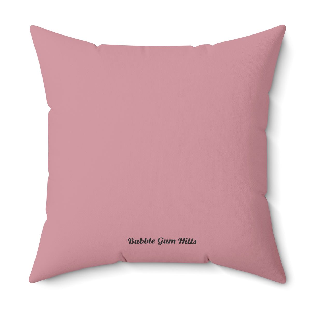 Cute Sleeping Blue French Bulldog Pillow — Pink Decorative Dog Throw Pillow