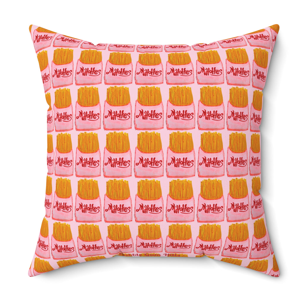 McHotties Big Burger Decorative Throw Pillow