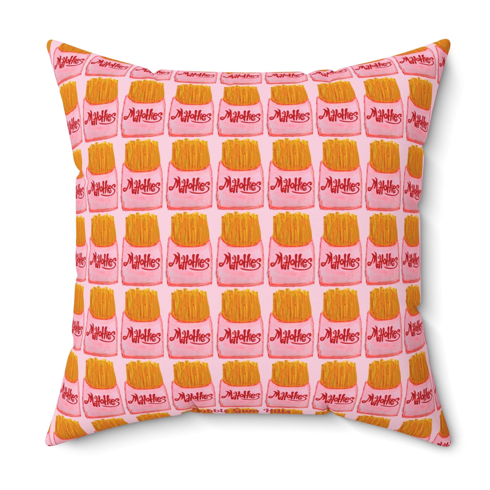 McHotties Big Burger Decorative Throw Pillow