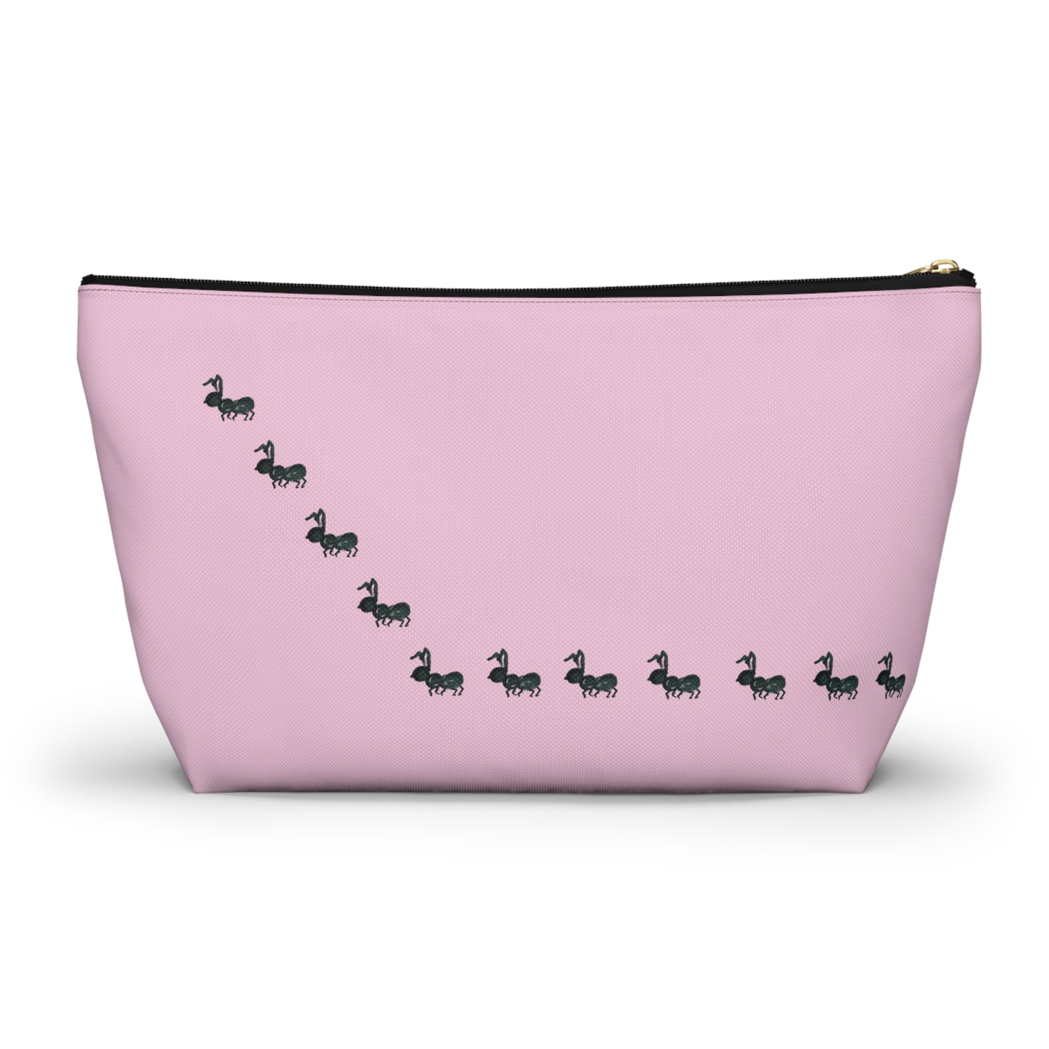 Summer Watermelon Ants Accessories Cosmetics Makeup Pouch Day or Travel Zipper Bag Small & Large