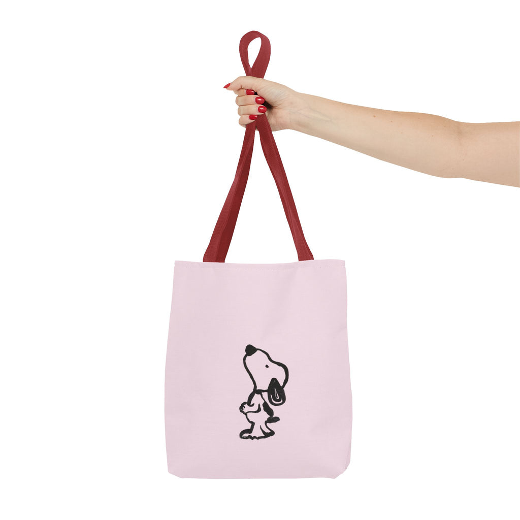 Beagle Puppy Dog Tote Bag - Shoulder 2 Straps Medium Shop, Market, Day or Travel Bag