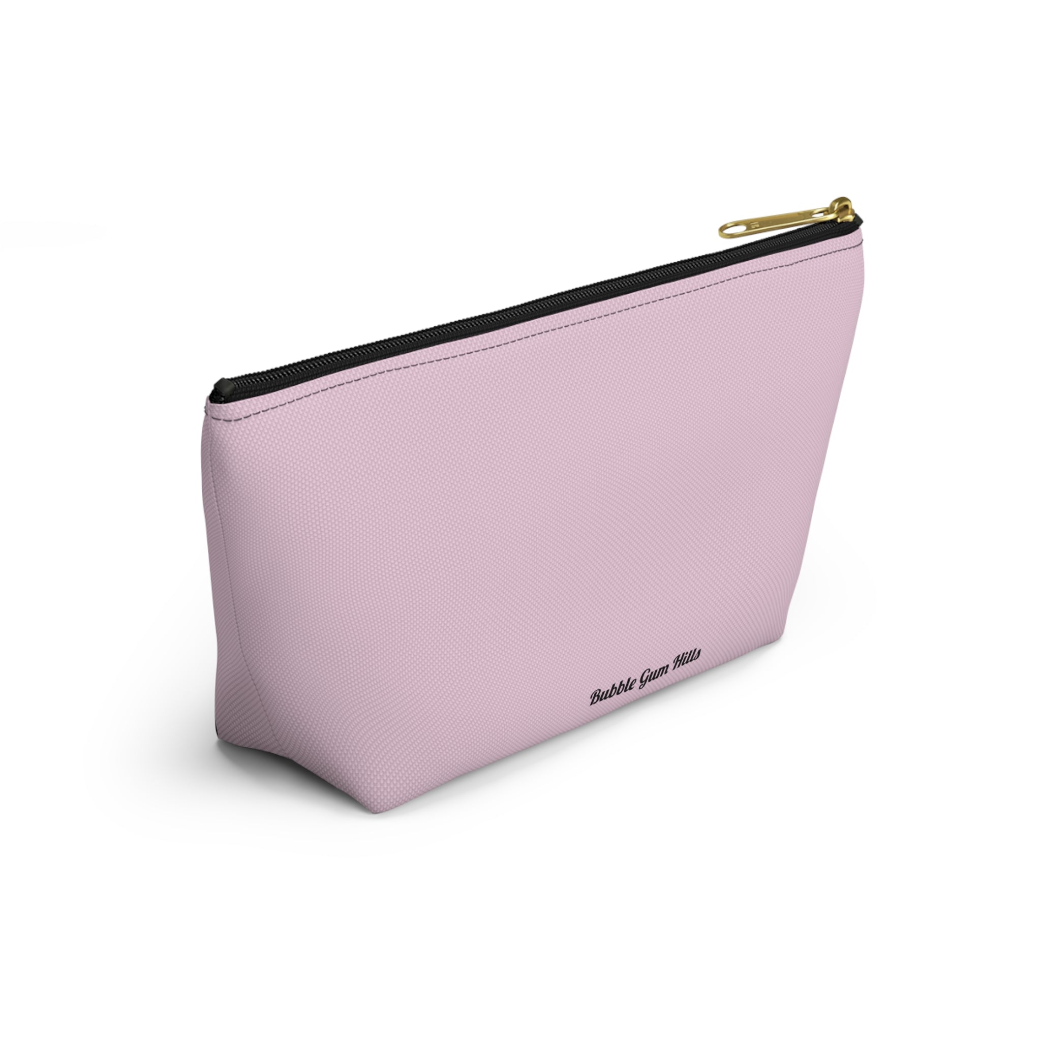 Pink Girl Gang Accessory Pouch — 'Bubble Gum Hills' T-Bottom Makeup Bag