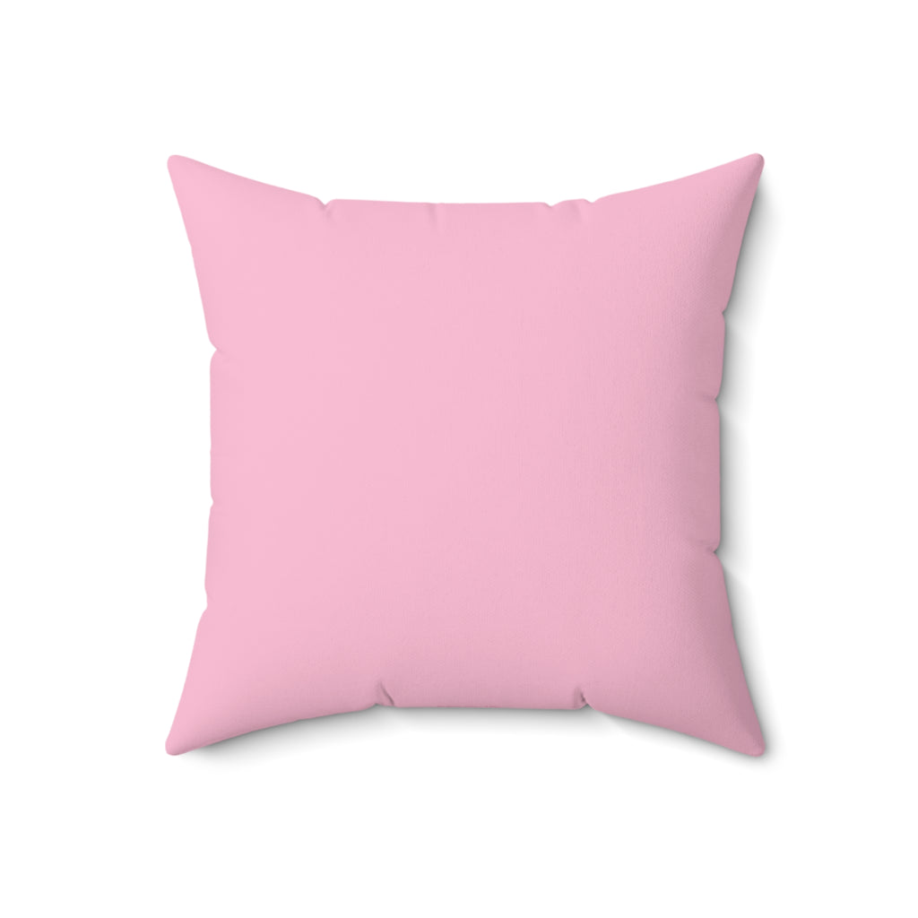 "Main Character" Novelty Dopamine Decor Square Throw Pillow- Pink & Red Starburst Super Vibes Gift