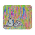 Puppy Love — Cute Rainbow Abstract Desk Mat