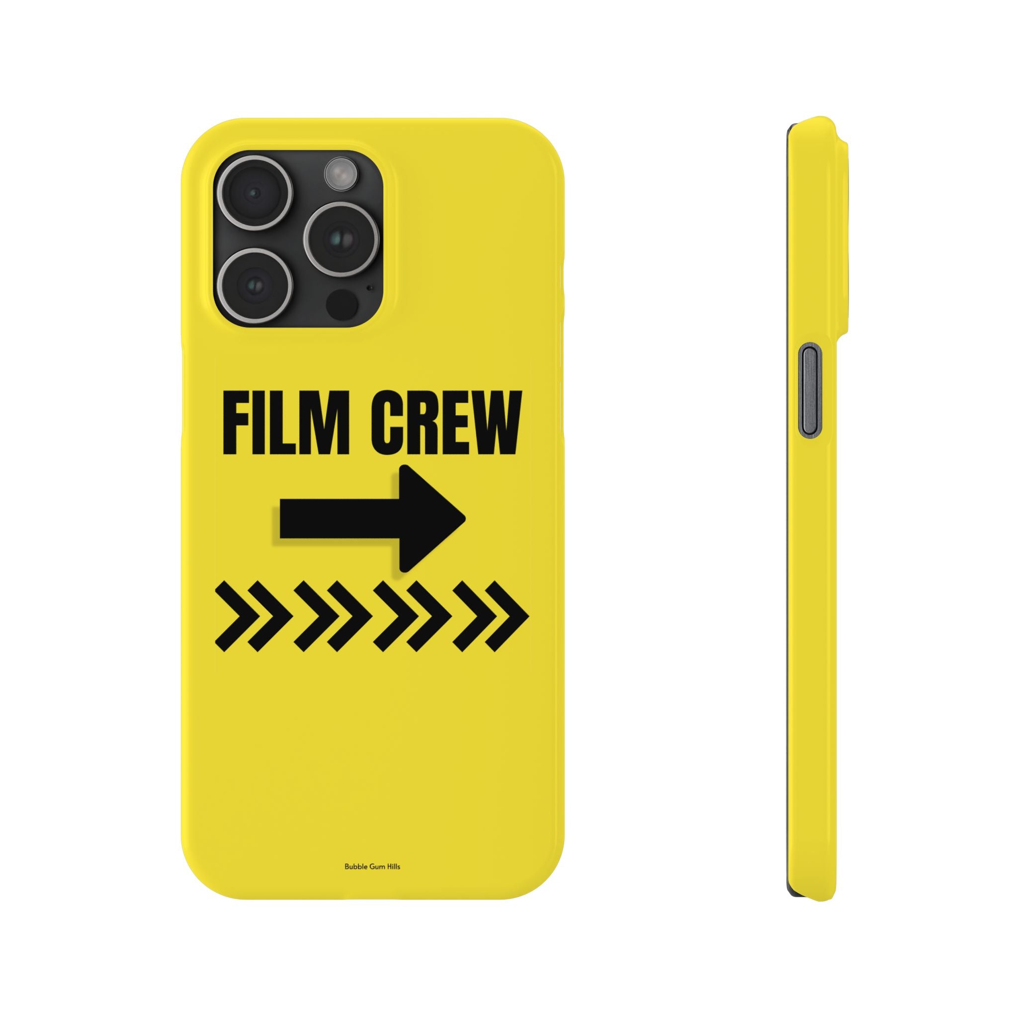 Hollywood Film & TV Production Film Crew Directional Sign- Mobile Phone Case