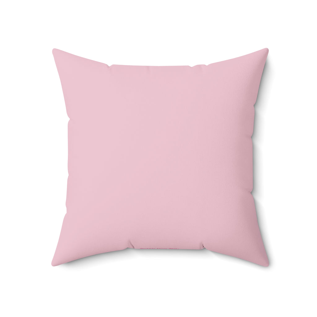 Pink Bubble Gum Pop Art Puppy Dog Square Decorative Throw Pillow -  Dopamine Decorative Pillow for Dog Lovers