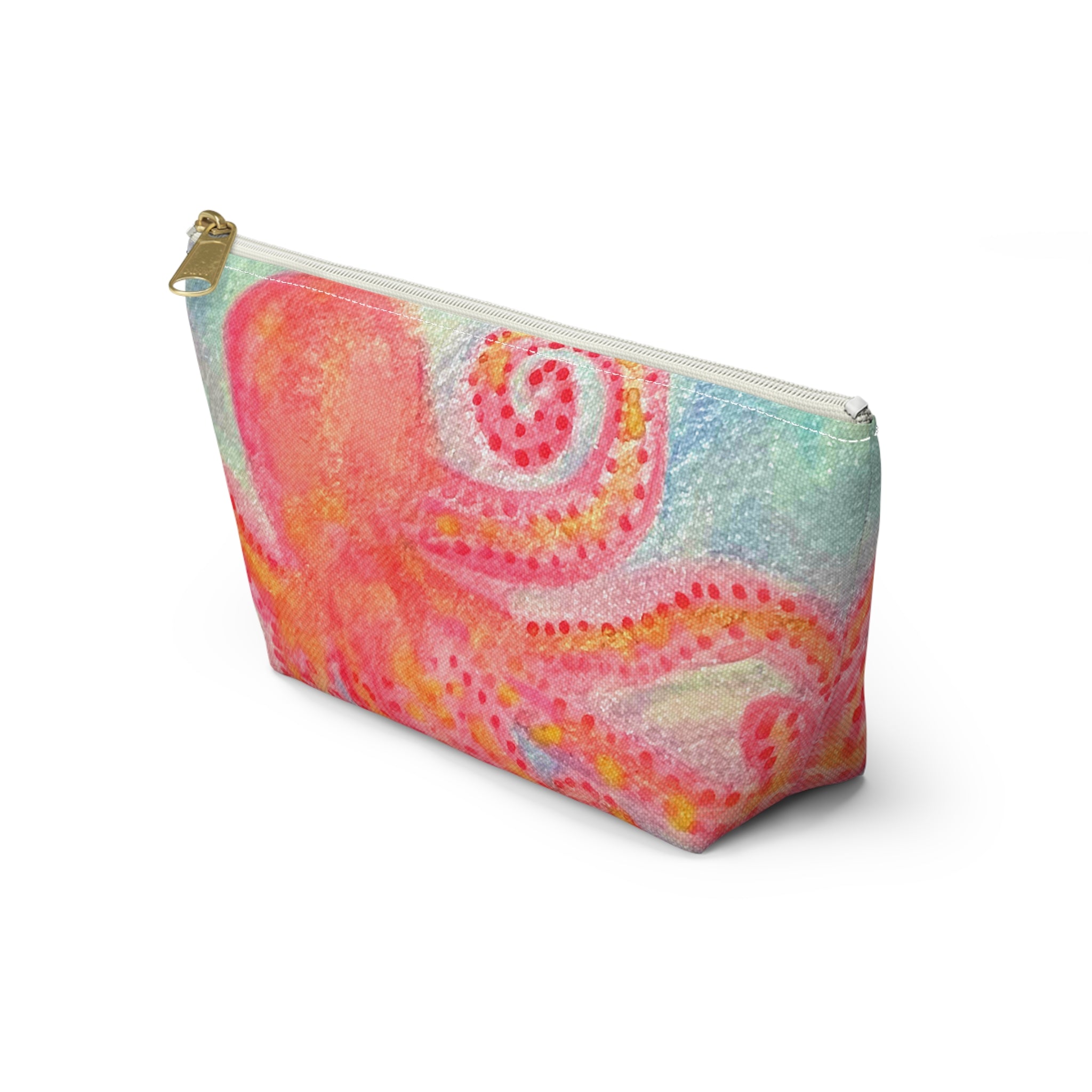 Cute Octopus Makeup Accessories Bag Pouch Day Travel Small Large