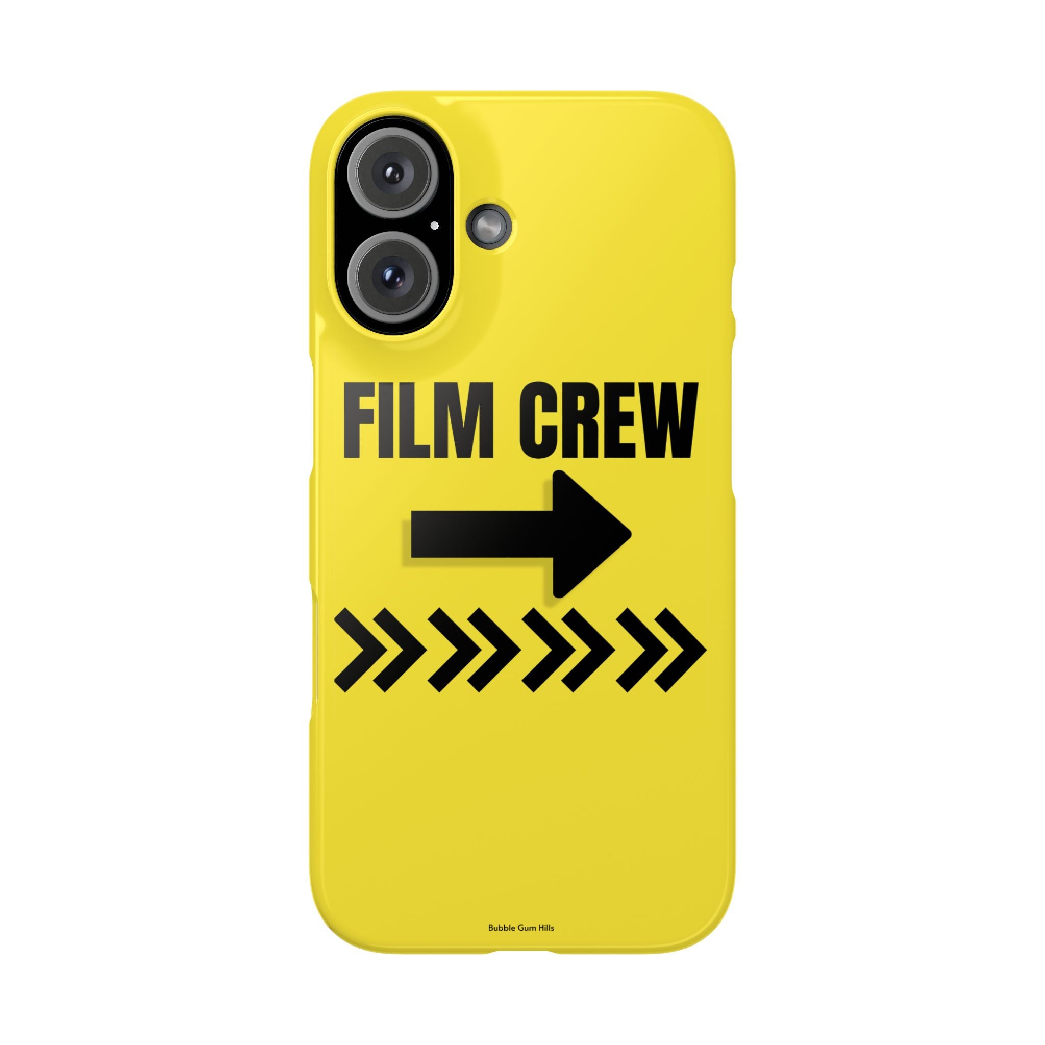 Hollywood Film & TV Production Film Crew Directional Sign- Mobile Phone Case