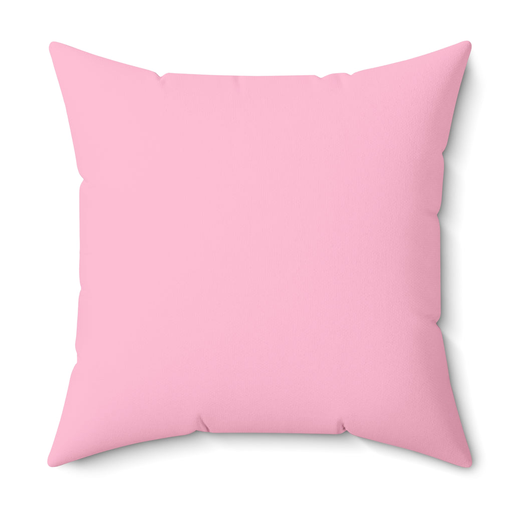 "Main Character" Novelty Dopamine Decor Square Throw Pillow- Pink & Red Starburst Super Vibes Gift