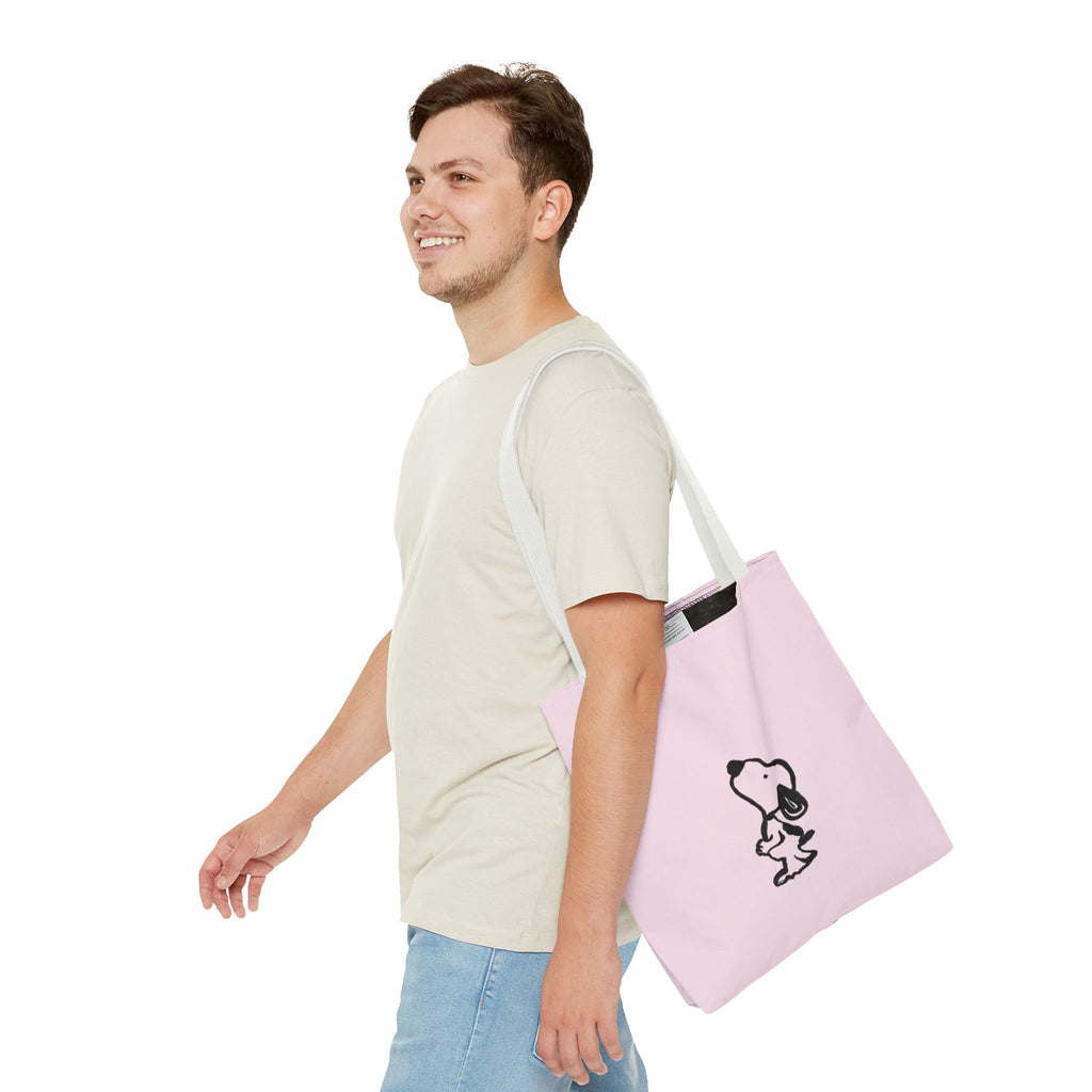 Beagle Puppy Dog Tote Bag - Shoulder 2 Straps Medium Shop, Market, Day or Travel Bag
