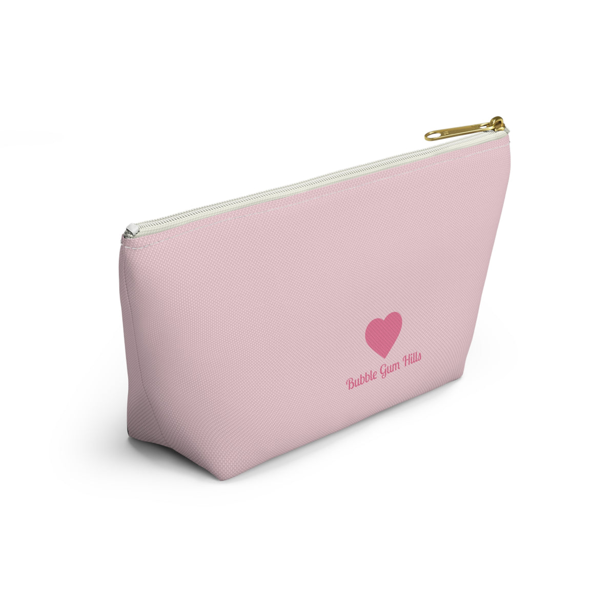 Pink Zipper Day Travel Makeup Bag | Small & Large Accessories- Breakup- Cheer Up- Gift Motivational for Girlfriends- Pool Beach Travel