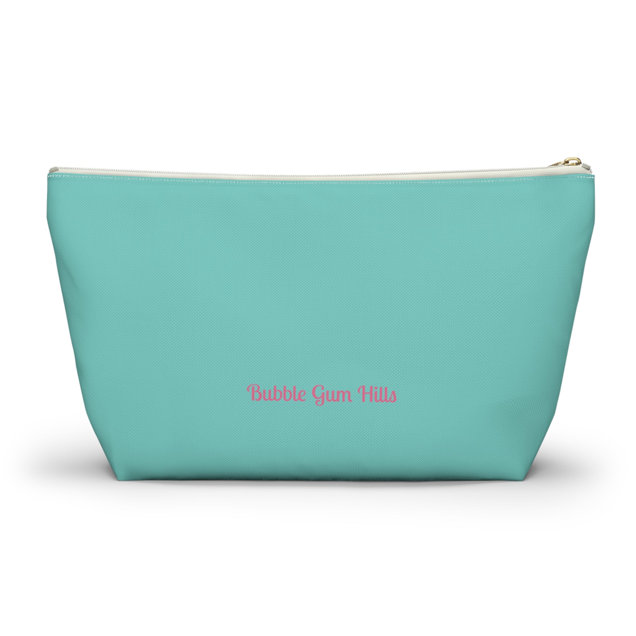 Turquoise Bag Colorful Hummingbird  — Cosmetic Makeup Small and Large Zipper Bag