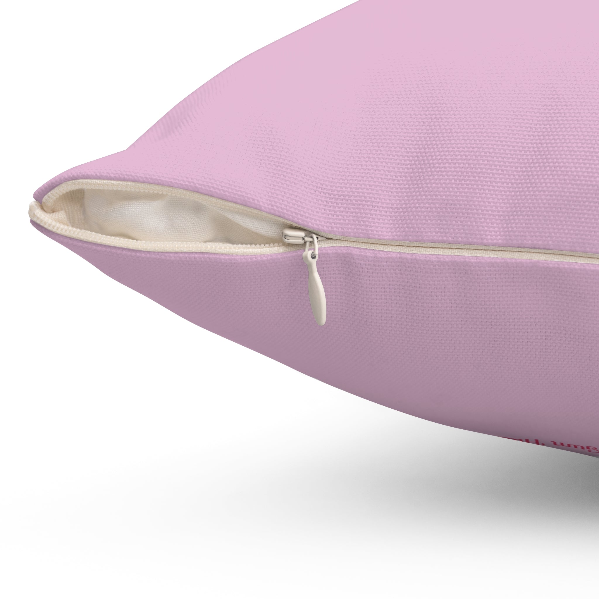 'Ciao!'  Retro Vintage Pink Rotary Telephone Decorative Throw Pillow