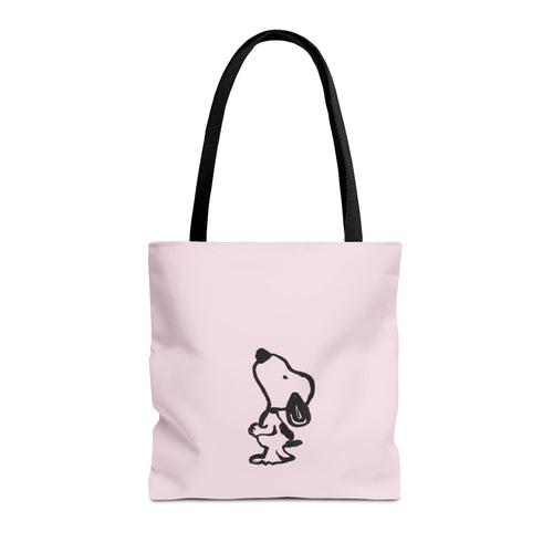 Beagle Puppy Dog Tote Bag - Shoulder 2 Straps Medium Shop, Market, Day or Travel Bag