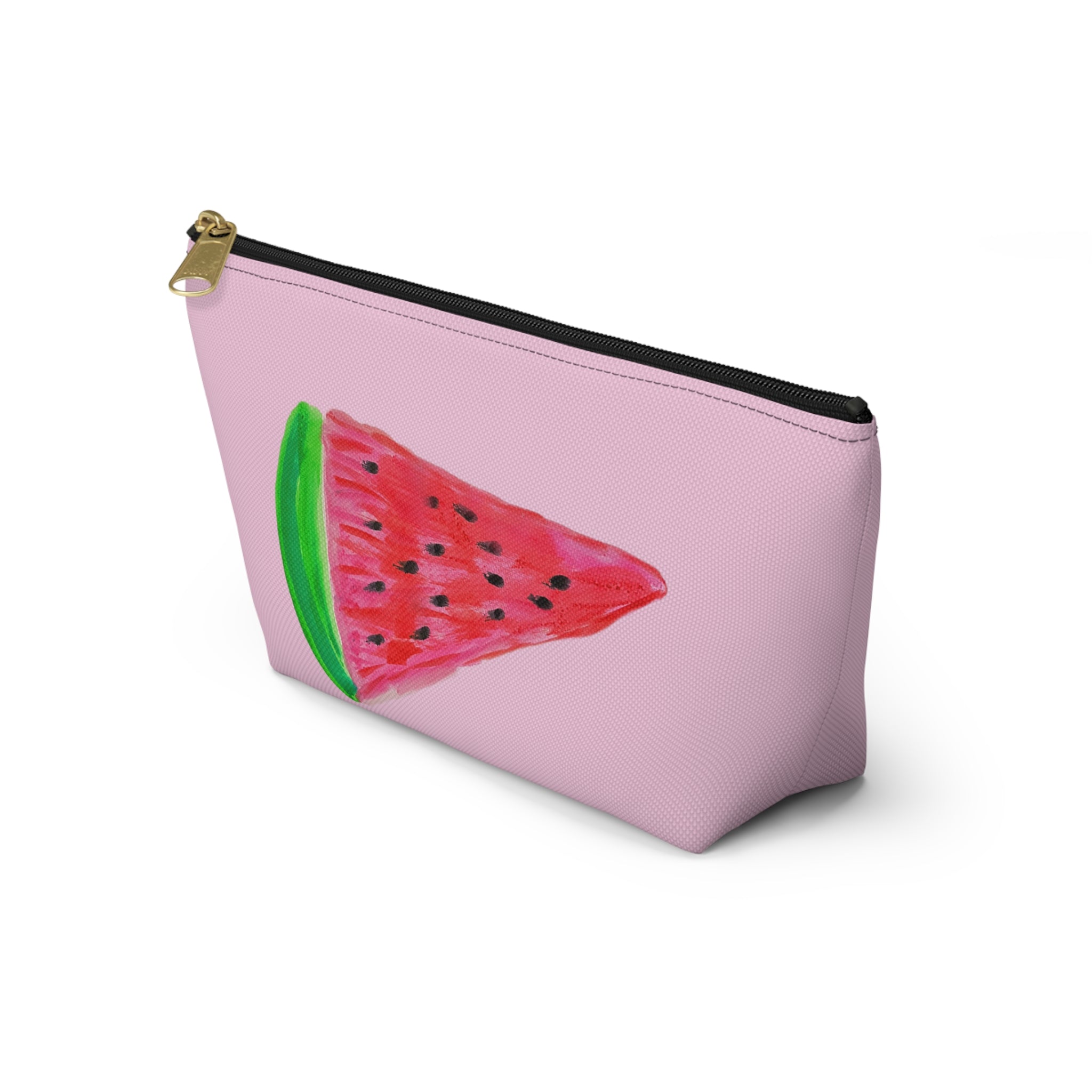Summer Watermelon Ants Accessories Cosmetics Makeup Pouch Day or Travel Zipper Bag Small & Large