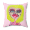 "The Gals" Betty  - Blonde Decorative Throw Pillow