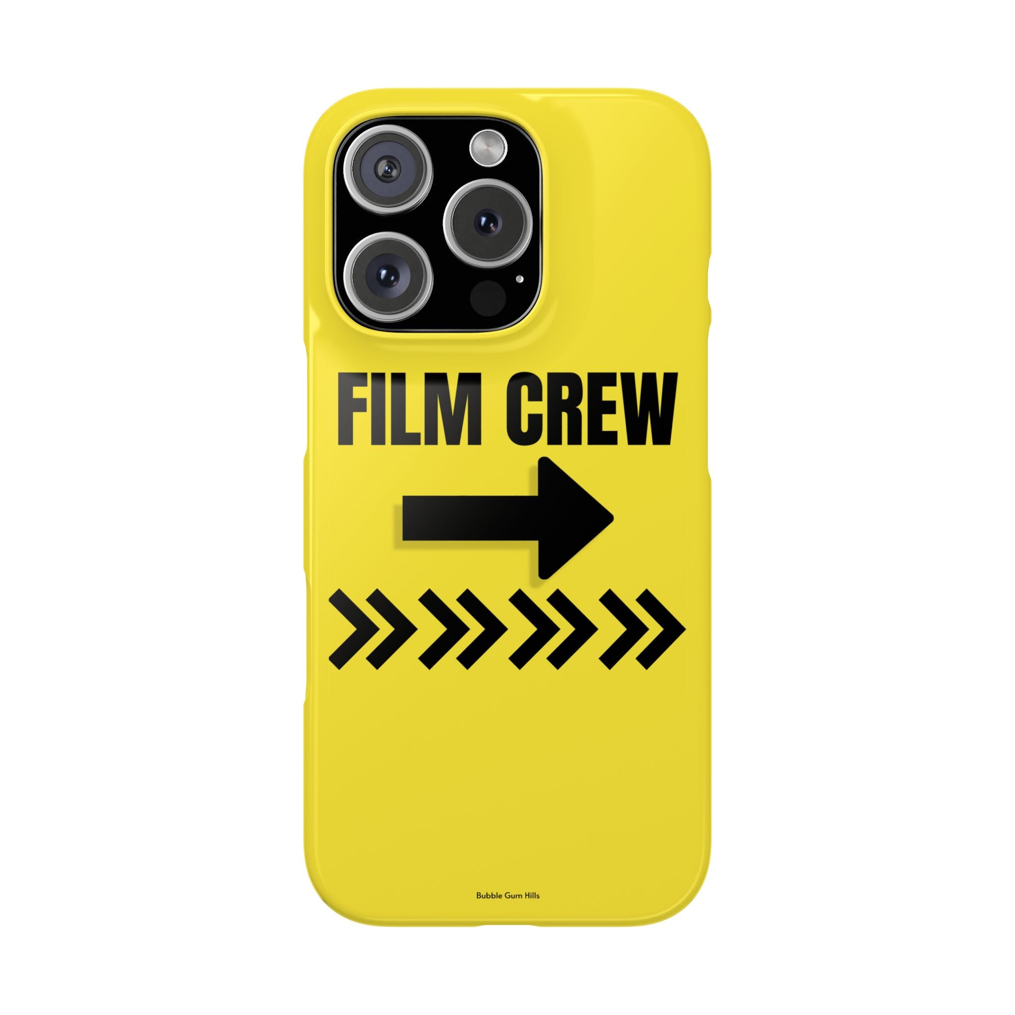 Hollywood Film & TV Production Film Crew Directional Sign- Mobile Phone Case