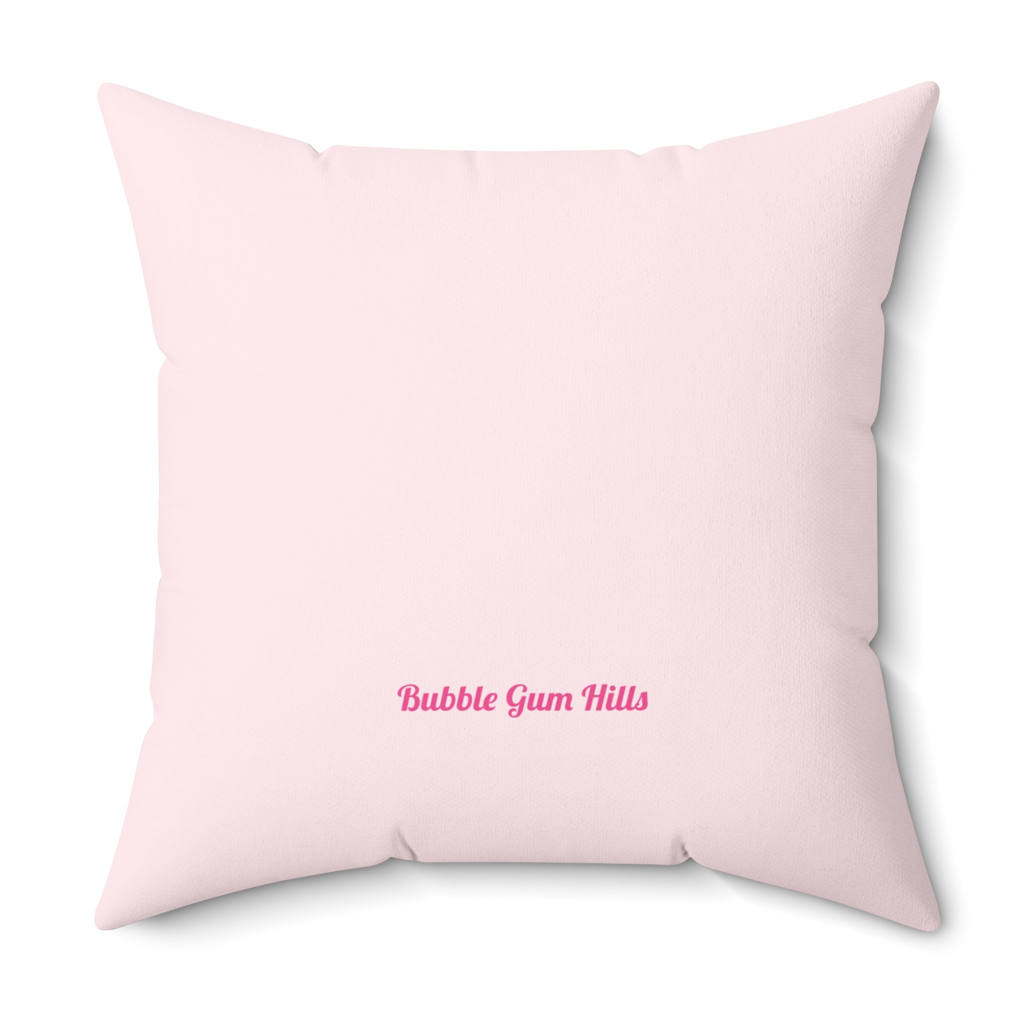 Baby Pink Punk Skunk Decorative Throw Pillow