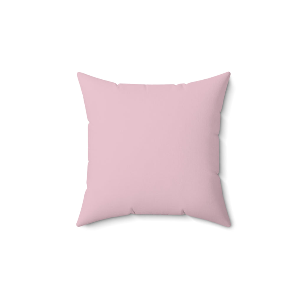 Pink Bubble Gum Pop Art Puppy Dog Square Decorative Throw Pillow -  Dopamine Decorative Pillow for Dog Lovers