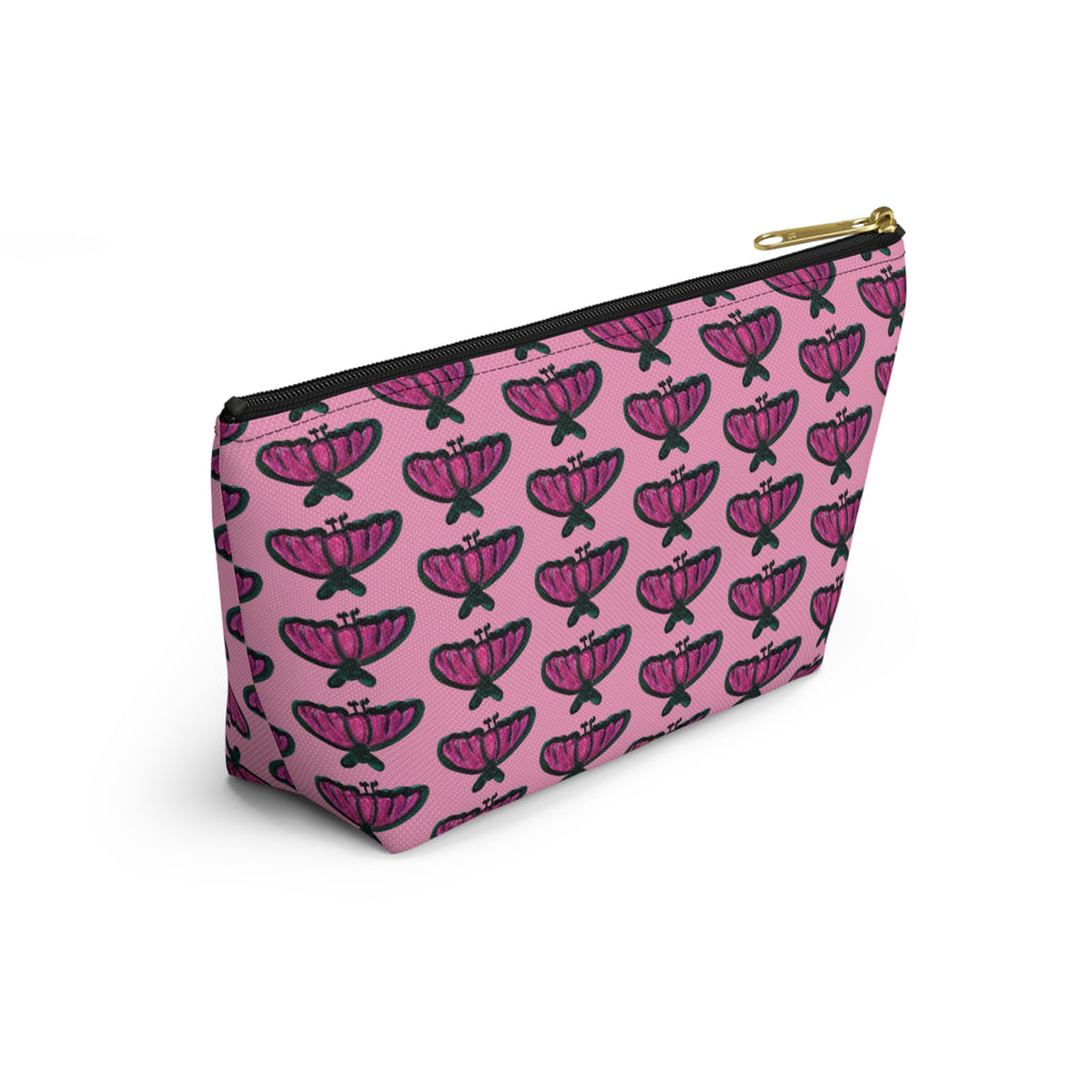 Baby Bats Pink & Black Accessory & Makeup Zipper Bag Small & Large