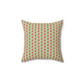 Tiny Chihuahua Dog Walk Pattern Square Throw Pillow- Novelty Dopamine Pillow for Dog Lovers
