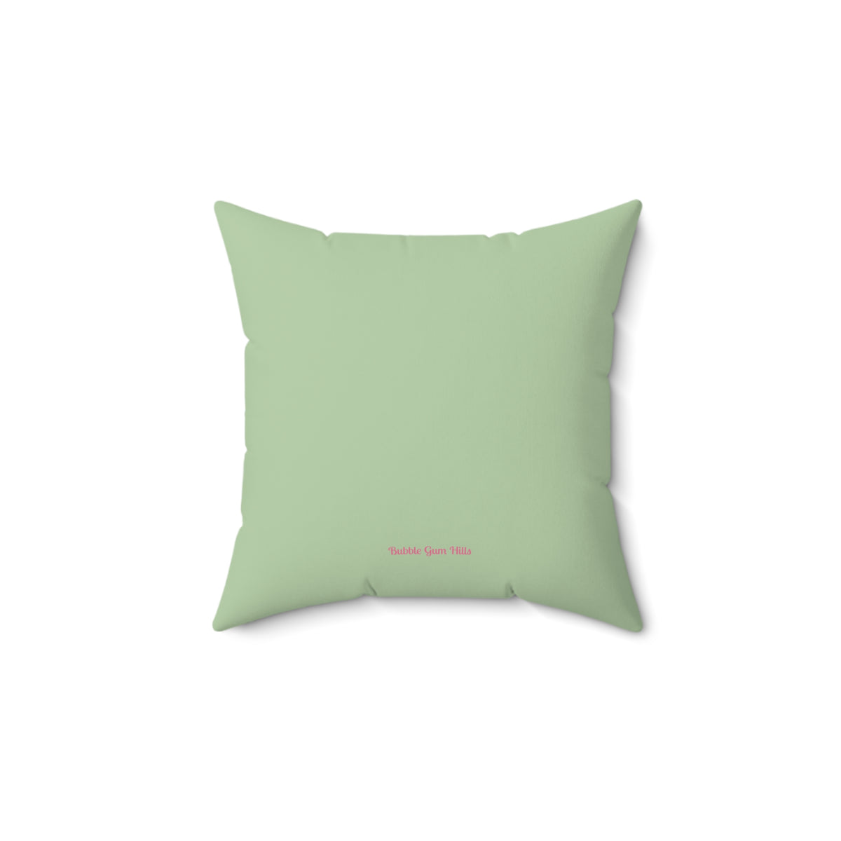 Tiny Dogs Walking Pattern Square Throw Pillow- Novelty Dopamine Pillow for Dog Lovers