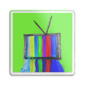 SMPT Retro TV Color Bars Pop Art Statue