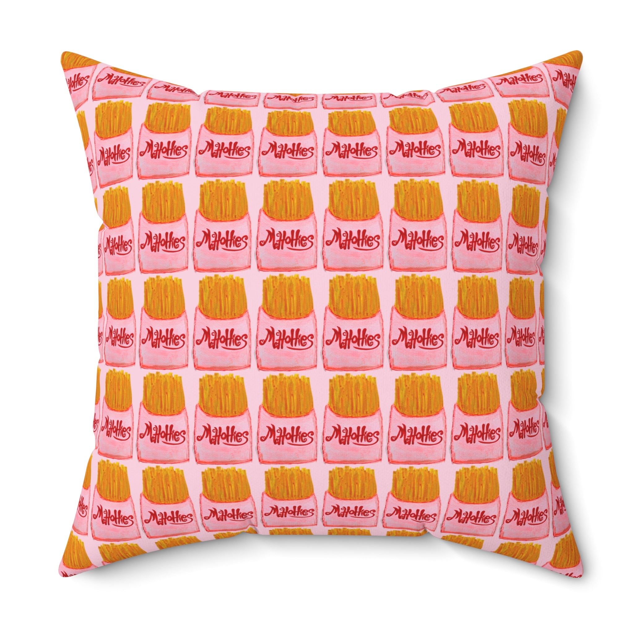 McHotties Big Burger Decorative Throw Pillow